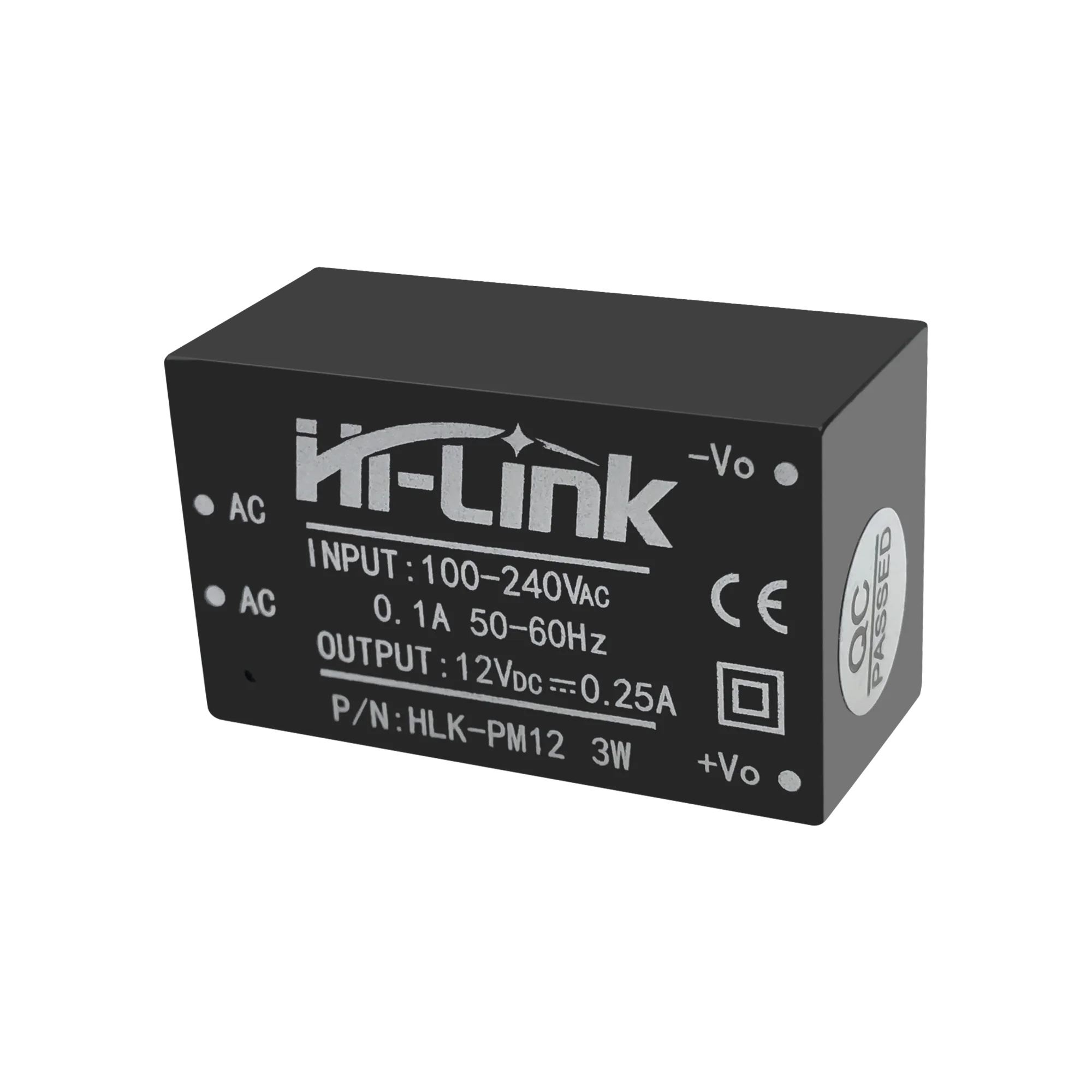 

25 pcs Hi-Link AC DC 12v 3w HLK-PM12 Step Down SMPS Power Supply Module Converter Intelligent household power module