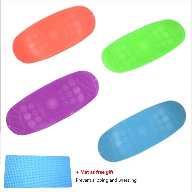 Twisting Balance Board ABS Yoga Fitness Boards Leg Abdominal Training Balance Exercise Workout Tools Fitness Home Gyms Equipment