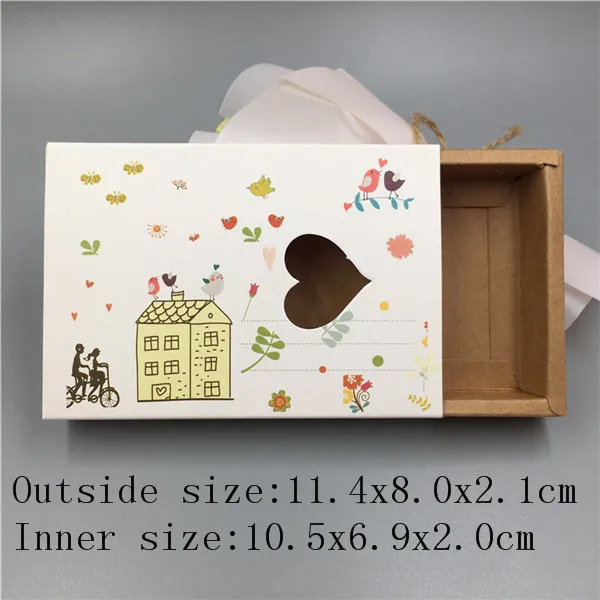 Brown Kraft Paper Boxes for Jewelry Storage