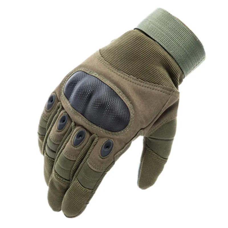 Guantes tácticos para hombre y mujer, manoplas de protección de superfibra para montar en moto, nudillos duros, dedos completos, pantalla táctil