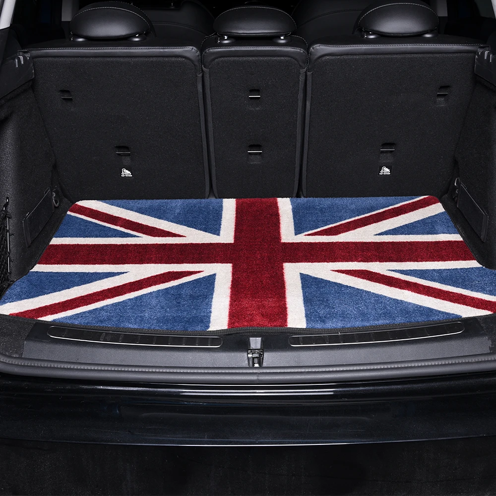 Custom Car Trunk Mat for BMW MINI Cooper F54 F55 F56 F60 R60 One S JCW Parts Countryman Clubman Hatchback Accessories Styling