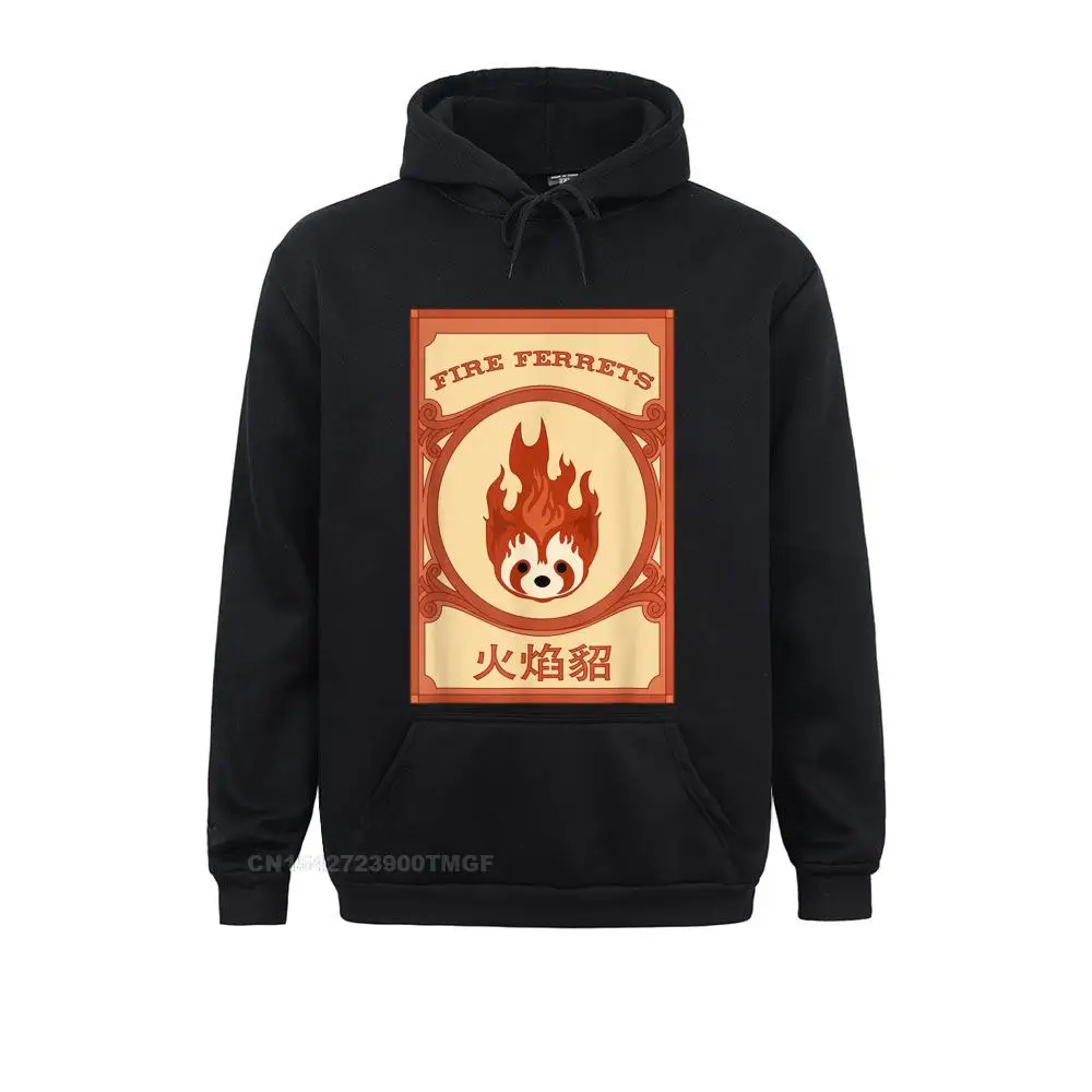 LoK Fire Ferrets Pro Bending Team Poster Republic City Pabu New Hoodie Fashionable Printed Streetwear Hoodies for Men Hoods