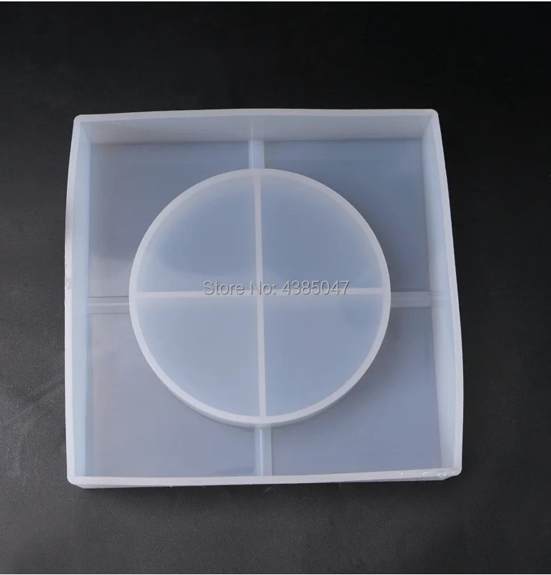 3 Different Sizes of Square Ashtray Dried Flower Resin Decorative Craft DIY Flower Pot Base Mold Epoxy Resin Molds for Jewelry