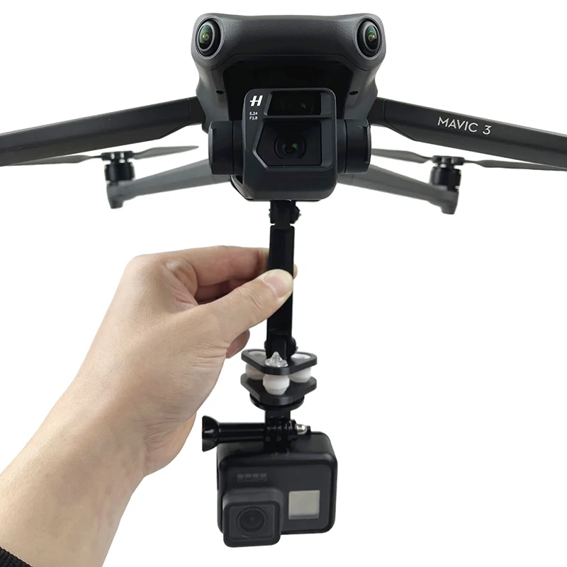 تمديد قوس حامل ل DJI Mavic 3/3 Cine اكسسوارات العلوي محول تركيب ل 360 كاميرا بانوراما ل Gopro عمل كاميرا