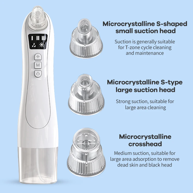 Elektrische Vakuum Blasen Mitesser Akne Poren Reiniger Wasser Zyklus Haut Tief Reinigung USB Aufladbare Kleine Schönheit Pflege Werkzeuge