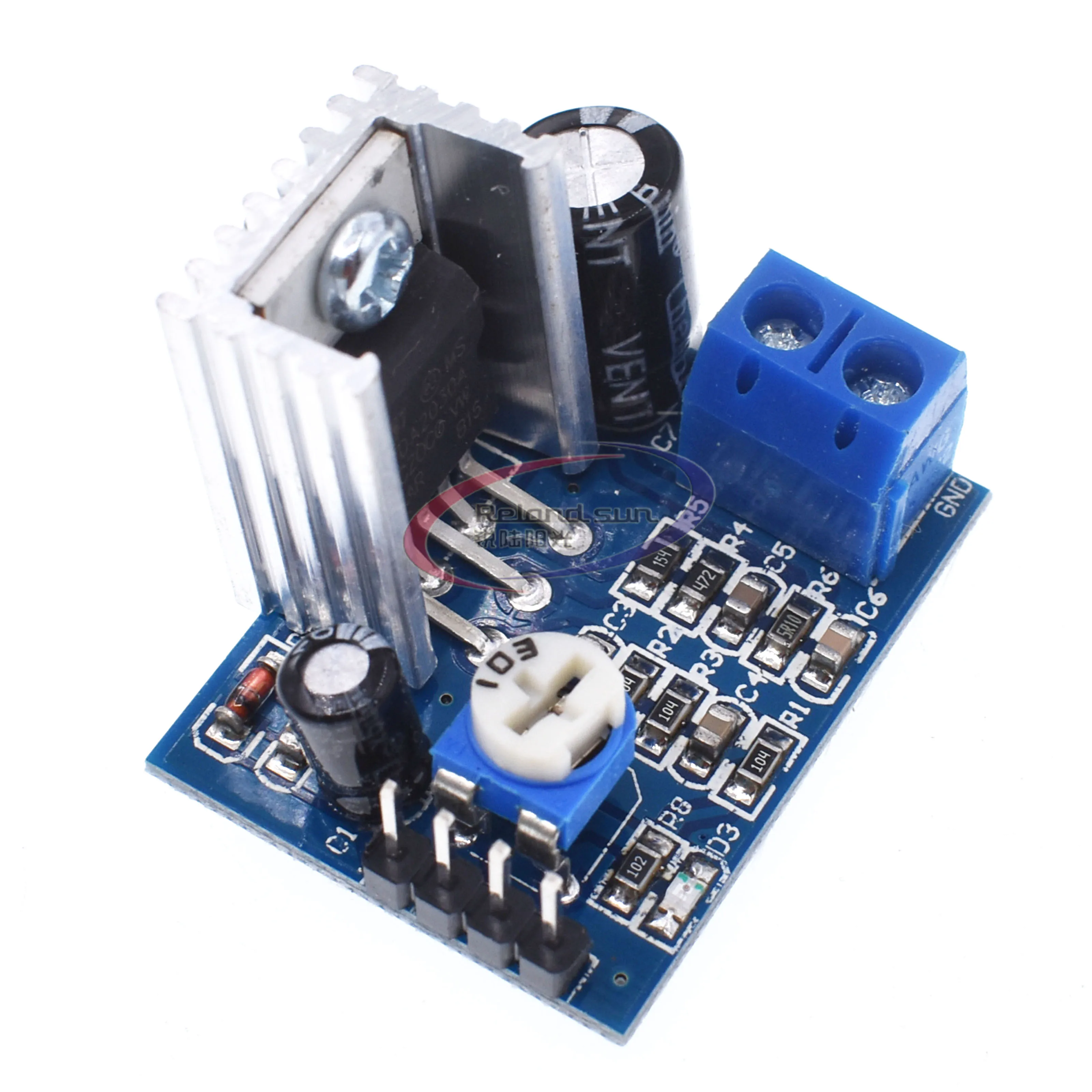 Audio Amplifier Diy Kit TDA2030A TDA2030 Audio Amplificador Board Kit AMP Single Power Supply Module Electronics 6-12V