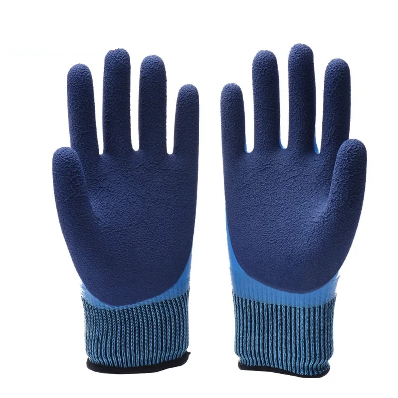 Double Coated Foam Latex Work Gloves For Construciton Engineering Use