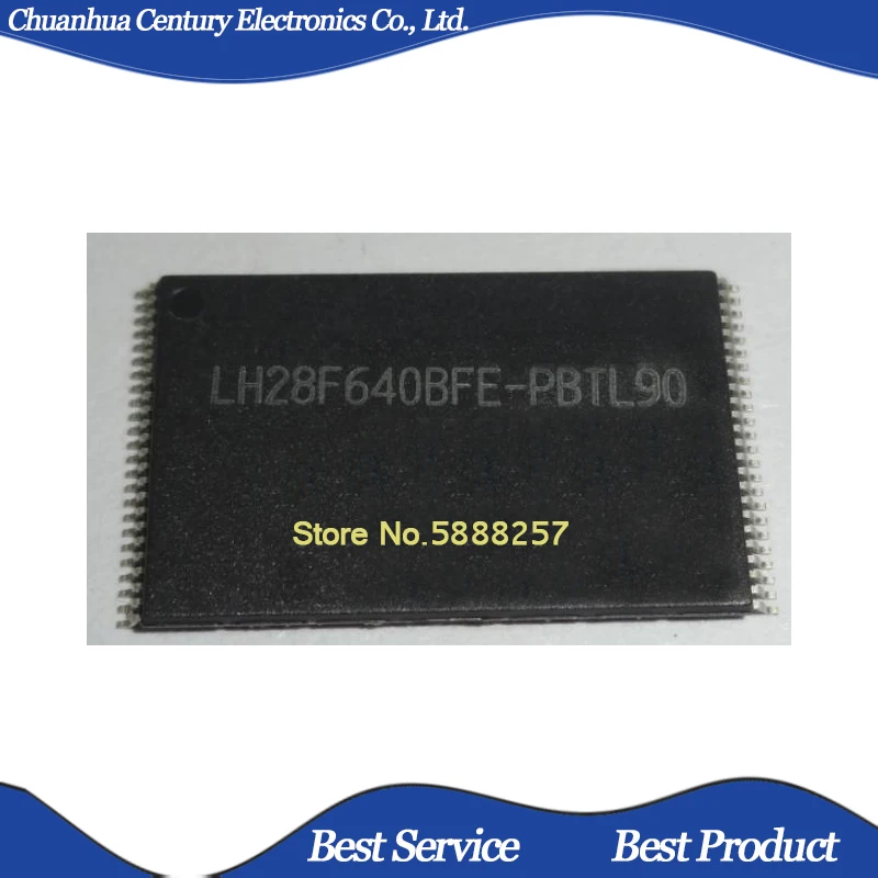 

2 Pcs/Lot LH28F640BFE-PBTL90 TSSOP48 New and Original In Stock