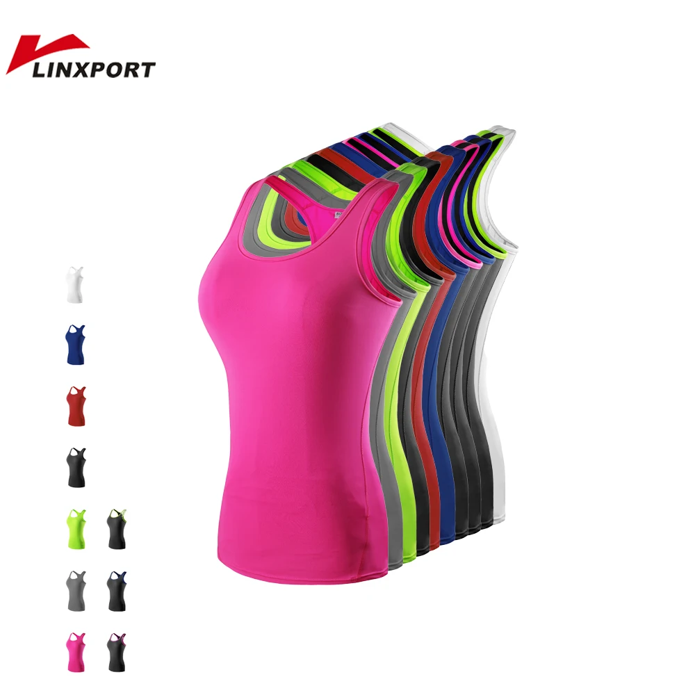 Sleeveless Yoga Shirts Fitness Women Tops Academia Gym Wear Female Blouse Quick Drying Tank Singlets Dance Training Workout Vest