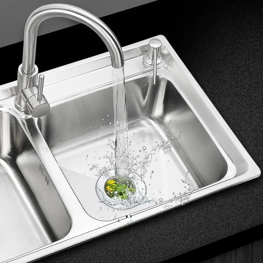 2 pezzi lavello da cucina in acciaio inox filtro bacino varie tappo di scarico filtro lavello scarico bagno Catcher tappo gadget da cucina