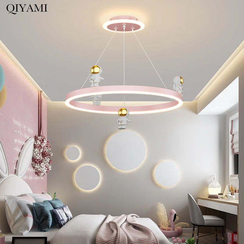 

Modern Kid's Room Led Pendant Lights For Dinning Room Parlor Bedroom Study Indoor Hanging Lamps Lighting Fixtures Deco Lustre