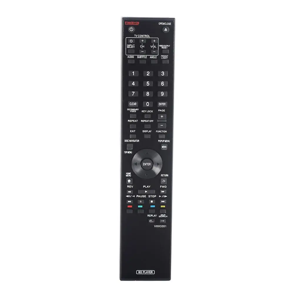 VXX3351 BD PLAYER Remote Control Use for Pioneer BDP-31FD BDP-330 BDP-120 BDP-120FD BDP-121 BLU-RAY DVD Controller