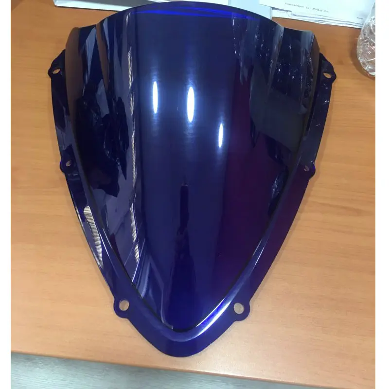 Motorcycle Windshield Windscreen For 2008 2009 2010 Suzuki GSX-R600 GSXR600 GSX-R750 GSXR750 K8 GSX-R GSXR 600 750 Smoke Blue