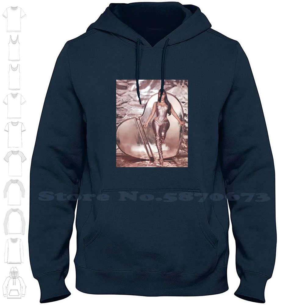 Rose Gold 100% Cotton Hoodie T-Shirt Kk Kylie