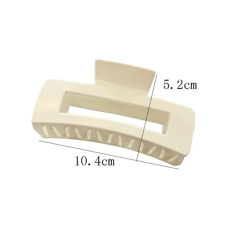 2020 baru Hyperbole Acrylic Besar Rambut Cakar Klip Ukuran Besar Makeup Styling Rambut Jepit Rambut untuk Wanita Rambut Aksesoris