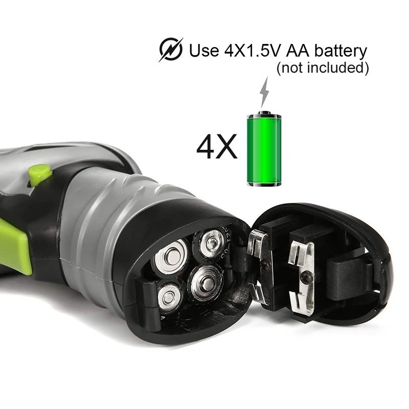 Mini Cordless Electric Screwdriver 6V AA Battery Rotary Screw Driver With LED Work Light  8 Pcs Bits For Household Maintenance