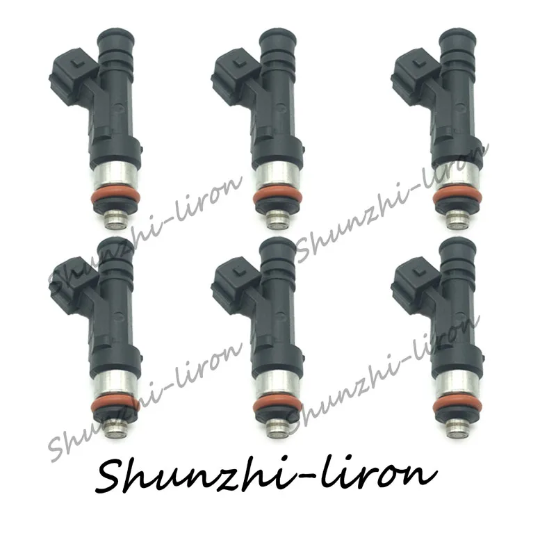 

6pcs Fuel injector nozzles For 2005 CHEVROLET Nubira Lacetti J200 Petrol 1.8L Fuel Injector 0280158101 96487557