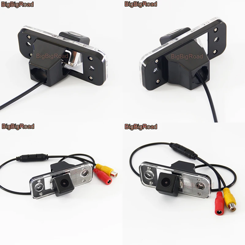 

BigBigRoad Car Intelligent Parking Tracks Camera For Hyundai Santa Fe 2010 2011 2012 / Car Back Up Reverse Rear View Camera