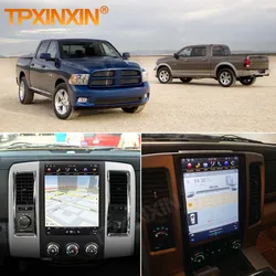 For Dodge RAM 1500 2500 2008 2009 2010 2011 2012 2013 2014 2015 2016 2017 2018 2019 Tesl- Android Audio Radio Receiver Head Unit