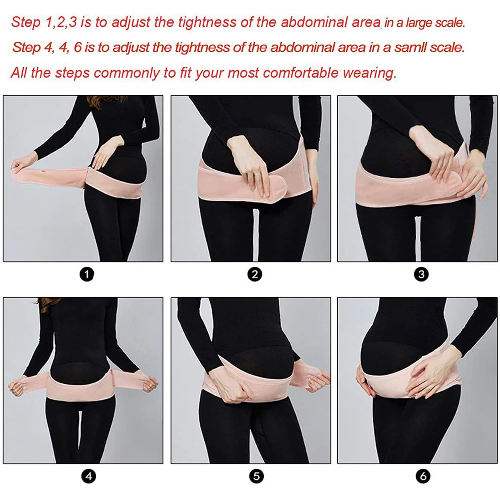 2 in 1 Pregnant Belts Maternity Belly Belt Waist Care Abdomen Support Belly Band Back Brace Protector pregnant maternity clothes