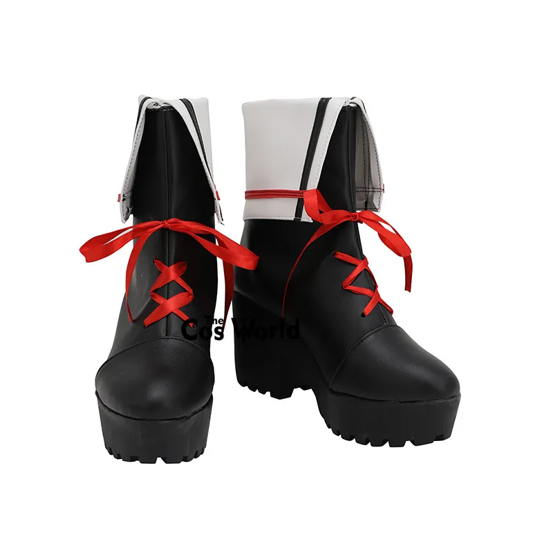 Arknights Eyjafjalla Spiele Anpassen Cosplay Schuhe Stiefel