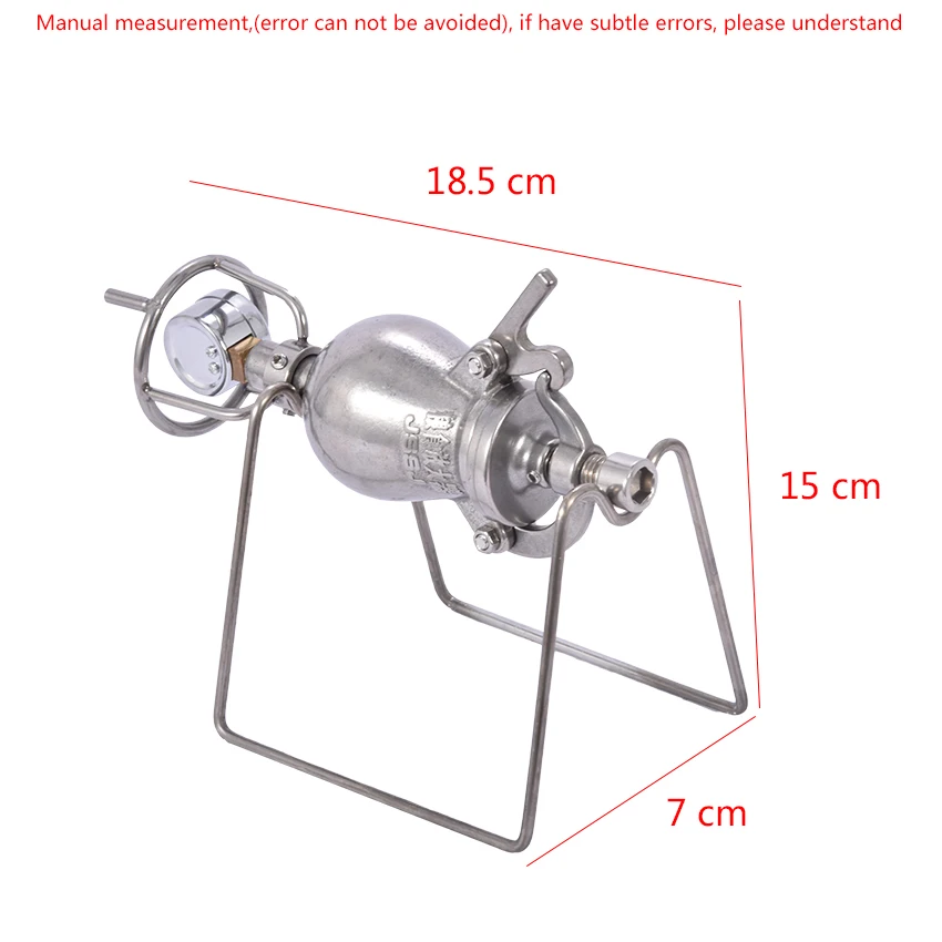 001 Hand Popcorn Machine Open Firing Popcorn Puffing Machine Stainless Steel Mini Popper Small Manual Popcorn Maker Open Firing