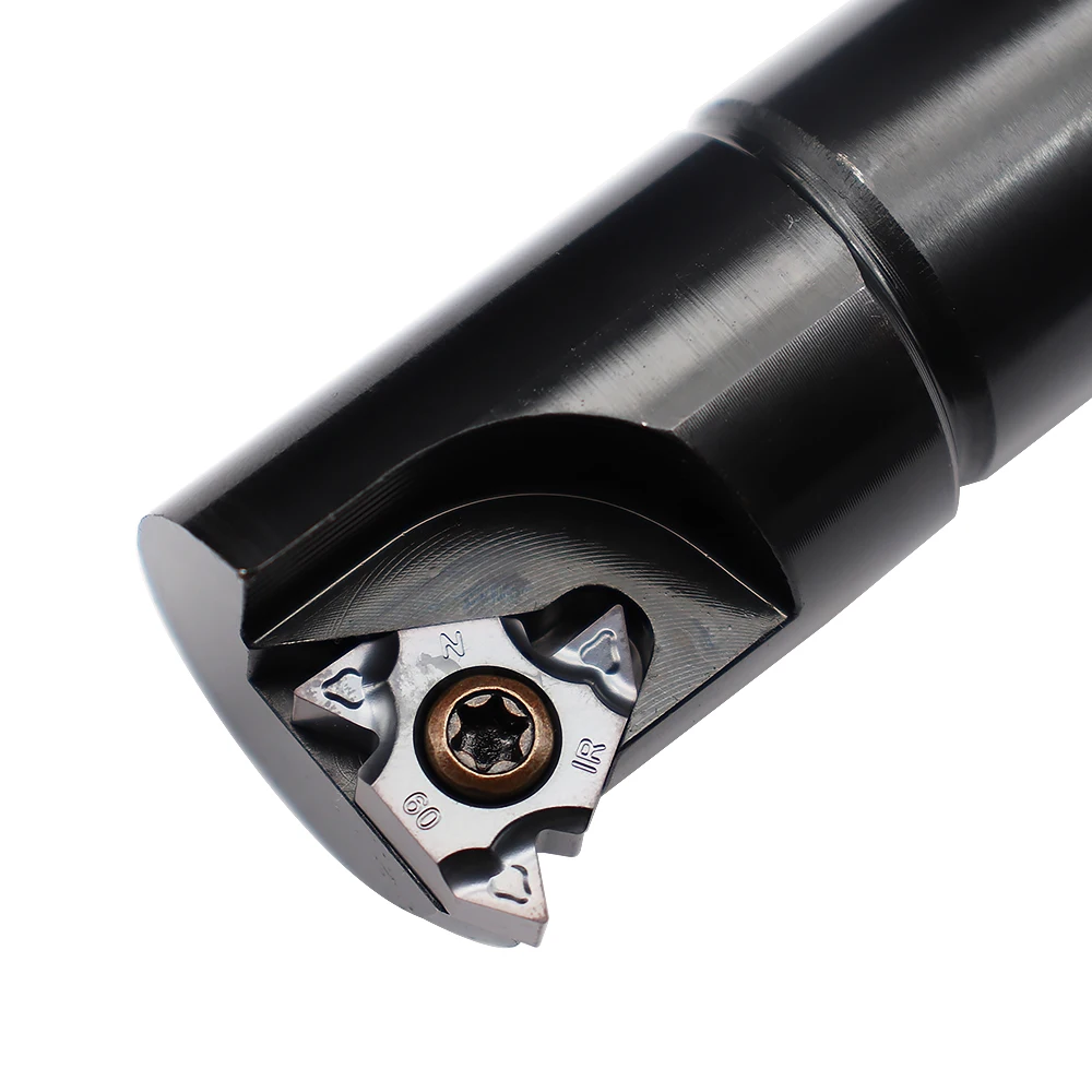 Portaherramientas de torneado de hilo SR0036R22 + 10 piezas 22IR N60 PC9030, insertos de carburo, herramientas de corte de torno CNC, juego de alta calidad, 1 ud.