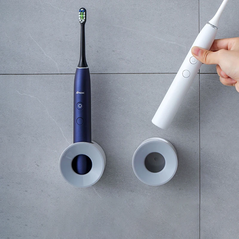 Xiaomi Youpin Toothbrush Holder Toothpaste Dispenser Storage Rack Wall-Mounted Space-Saving Household Bathroom Accessories Set - Image 4
