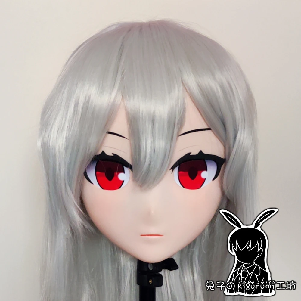 

(RB1238)Customize Handmade Crossdress Full Head Female/Girl Resin Japanese Cartoon Character Animego Cosplay Kigurumi Mask