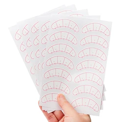 70 Pairs Eye Sticker Wimpers Extension Geënt Wimpers Pads Papier Patches Wraps Praktijk Patches Vrouwen Make Up Gereedschap