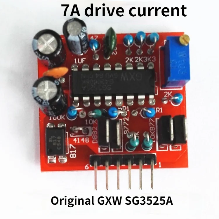 New 7a SG3525 inverter front drive board high power transistor totem adjustable frequency drive