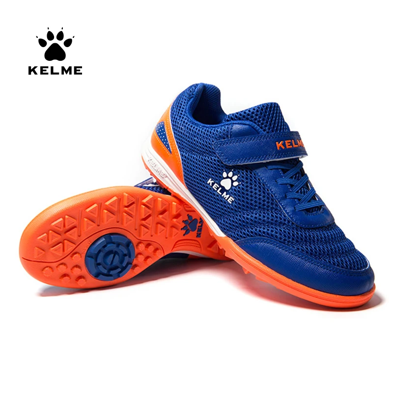 KELME Kid\'s Soccer Shoes HG Sole Football Boots Soccer Sneakers Light Training Shoes Children Sportswear Brand 6873003