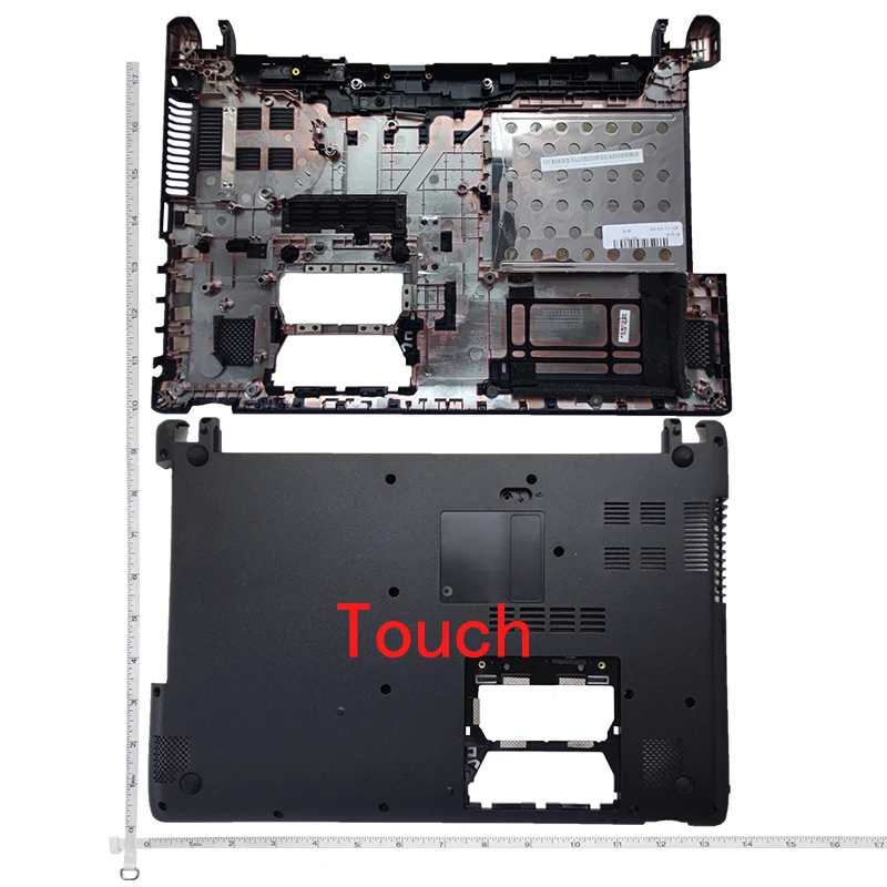 Imagem -03 - Gzeele Novo Portátil Inferior Case Base Capa para Acer Aspire V5471pg V5-431 V5-431p V5-471 V5-471p com Toque Preto d Case