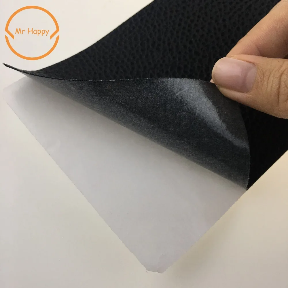 Self-Adhesive Leather Patches for Clothing Repairing, PU Fabric, Big Stickr Patches, 12 Colors, 20cm * 10cm, No Ironing