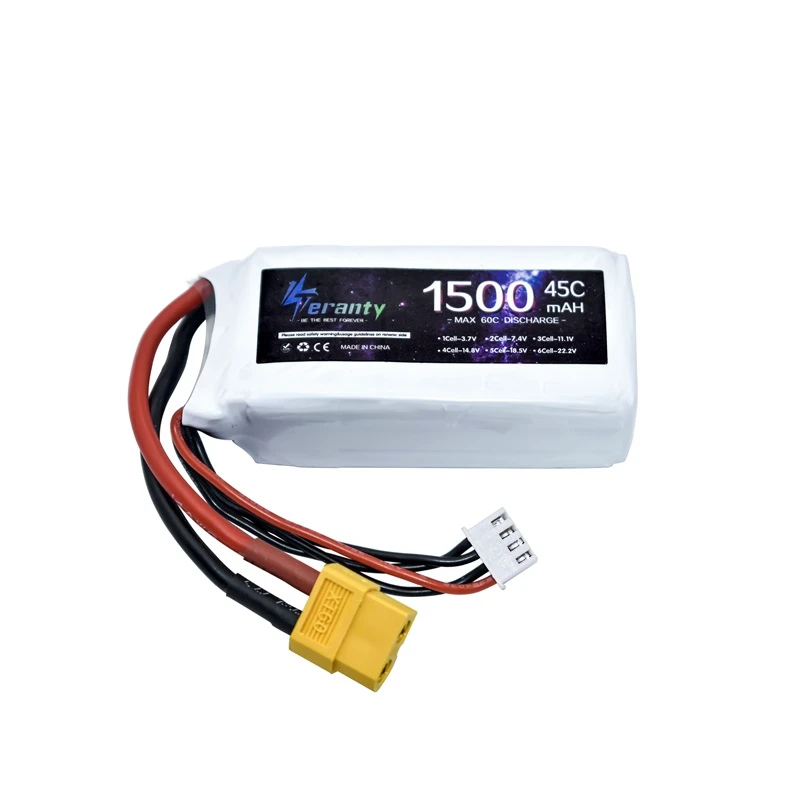 WLtoys V950 Batería LiPo 11.1V 1500mAh 45C - imagen 3