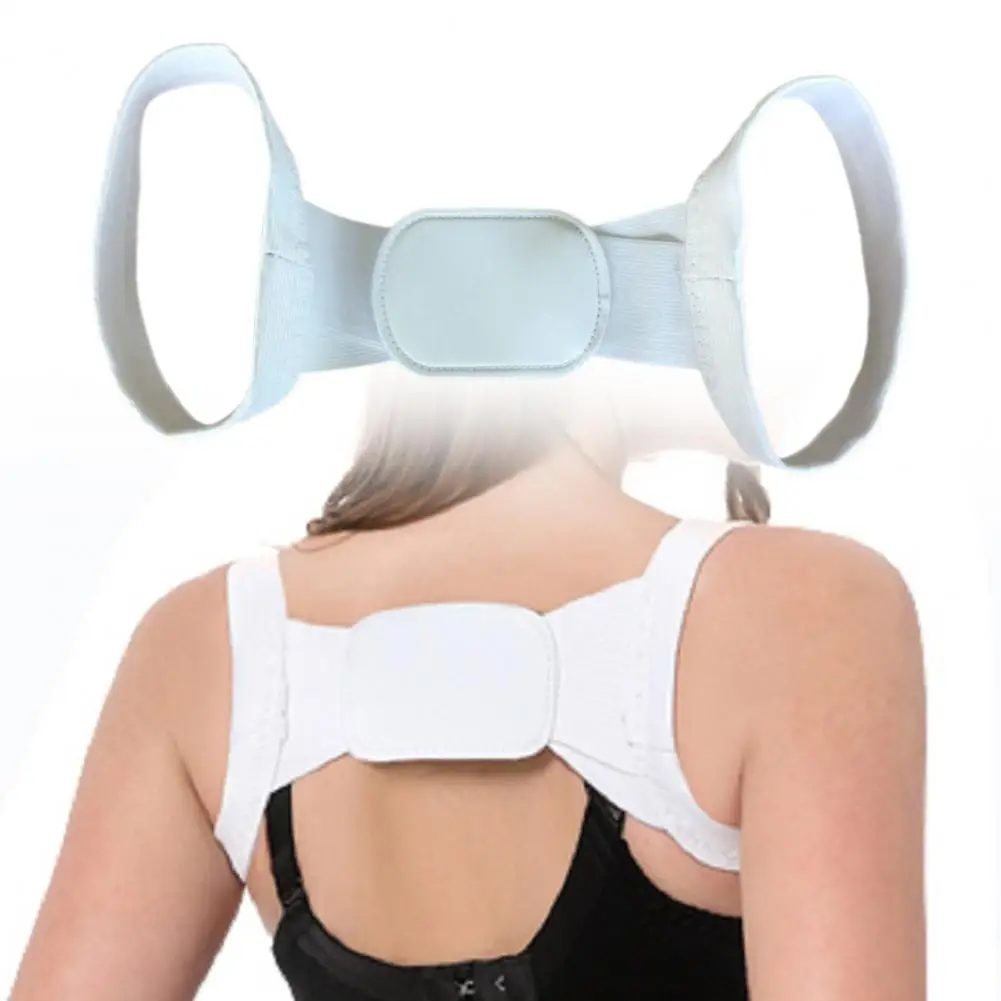 Slouching Corrector Pain Relief Help Back Support Belt Adjustable Reusable  Great Adjustable Brace Body Posture Corrector