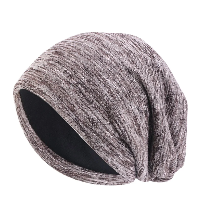 Autumn&Early Winter Double Fabric Hats For Adult Cashmere-like Skullies & Beanies