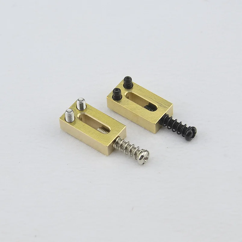 【Made in Korea】1 Set ( 6/7/8 Pieces ) Electric Guitar Bridge  Brass Saddle  10.5MM/10.8MM