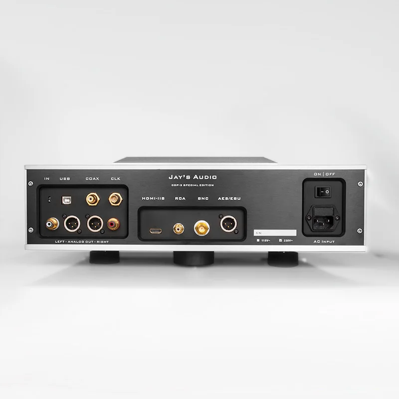 Jay's Audio HiFi audio   CDP-3 CD Player CDPro2-LF R2R DAC Module Amanero USB IIS With remote control