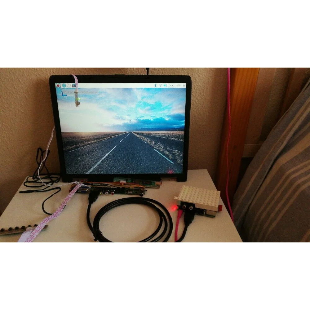 Imagem -06 - Kit para Hsd150px14-a00 Tela de Áudio Led 30pin Monitor Painel Remoto Placa Controladora Hdmi Display Usb av Lâmpadas tv Vga 1024x768