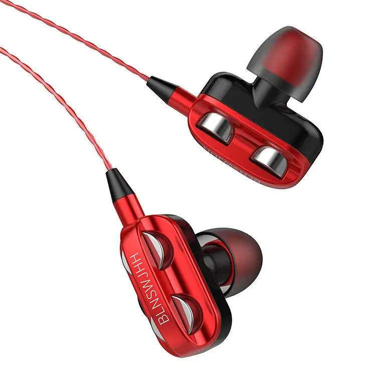 3.5mm Wired HiFi Sound Strong Bass Stereo Music Earphones Gaming Headsest Ergonomic Sports Earphone Mini In-Ear Headset Gifts