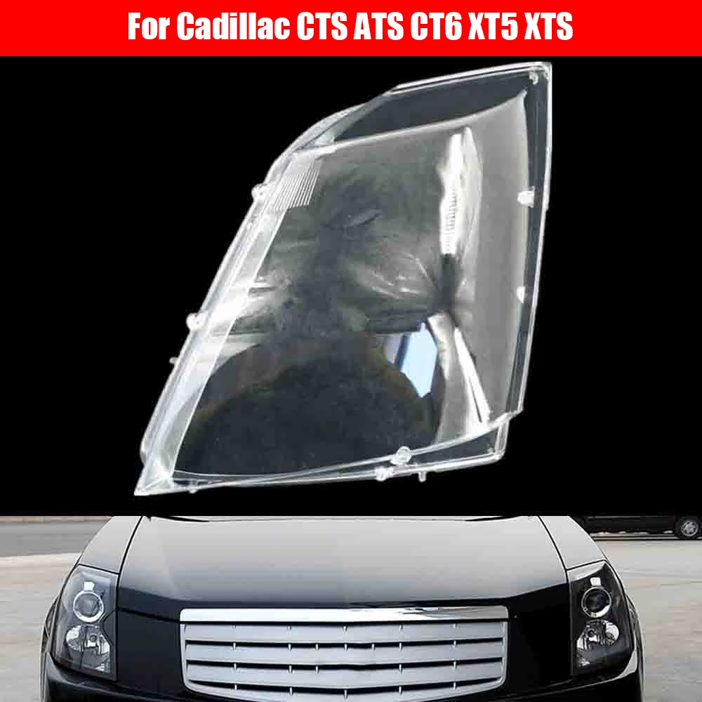 

Headlight Lens For Cadillac CTS ATS CT6 XT5 XTS 2010~2015 Headlamp Cover Replacement Car Shell