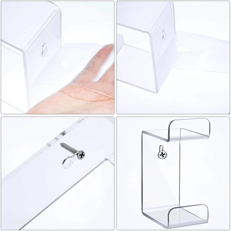 حامل لوحة ألعاب عالمي ، حامل حائط لجهاز PS4 ، موفر للمساحة