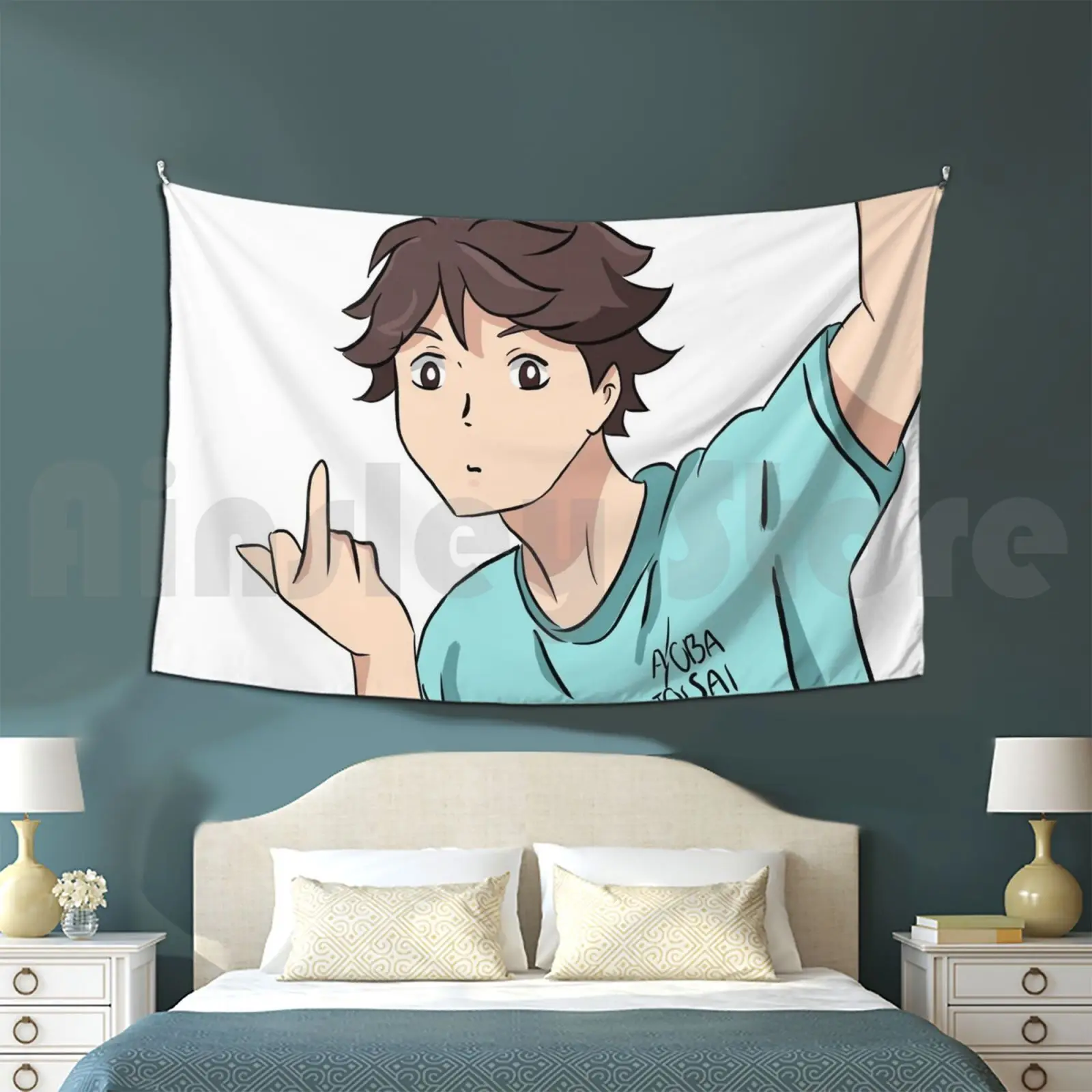 Oikawa Haikyuu Tapestry Living Room Bedroom 191 Haikyuu Anime Volleyball Trashkawa Oikawa Meme Haikyuu Meme Anime