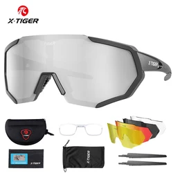 X-TIGER Cycling Glasses Polarized Men Outdoor Sports Mountain Bicycle Sunglasses Photochromic Women Cycling Glasses Accessories