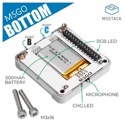 M5Stack Official M5GO/FIRE Battery Bottom