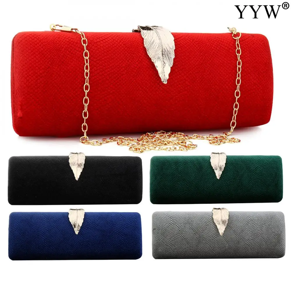 Elegant 2021 Women Velvet Clutch Bag Luxury Exquisite Vintage Mini Wallet Purse For Ladies Party Wedding Handbag Evening Bag