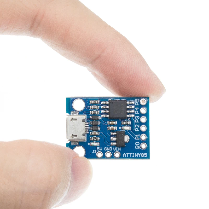 Niebieska czarna TINY85 Digispark Kickstarter Micro Development Board ATTINY85 moduł do Arduino IIC I2C USB