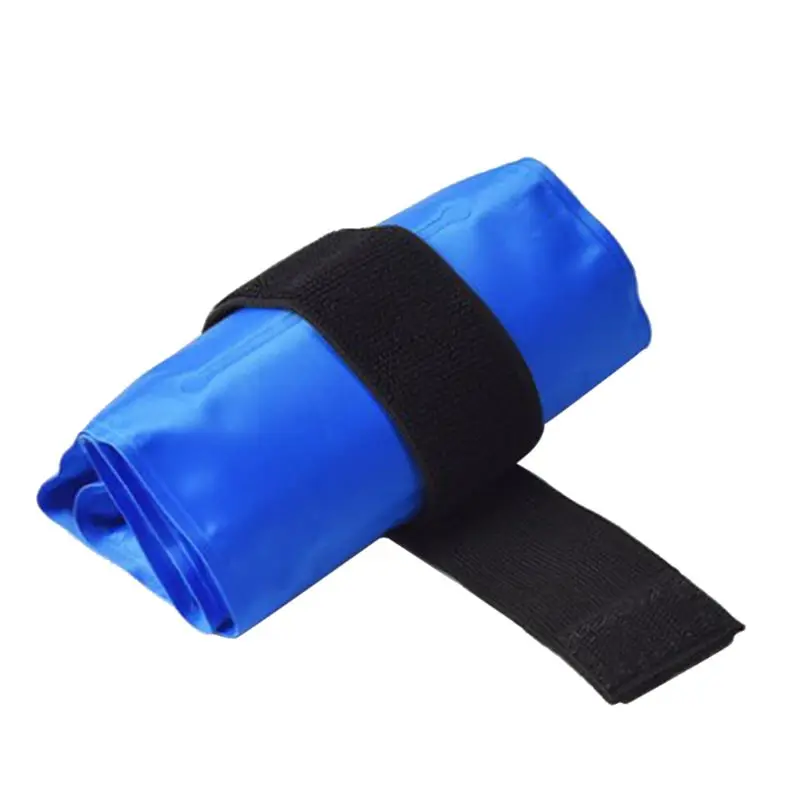 Reusable Ice Pack For Injuries Gel Wrap Hot Cold Therapy Pain Relief with Straps X5XA