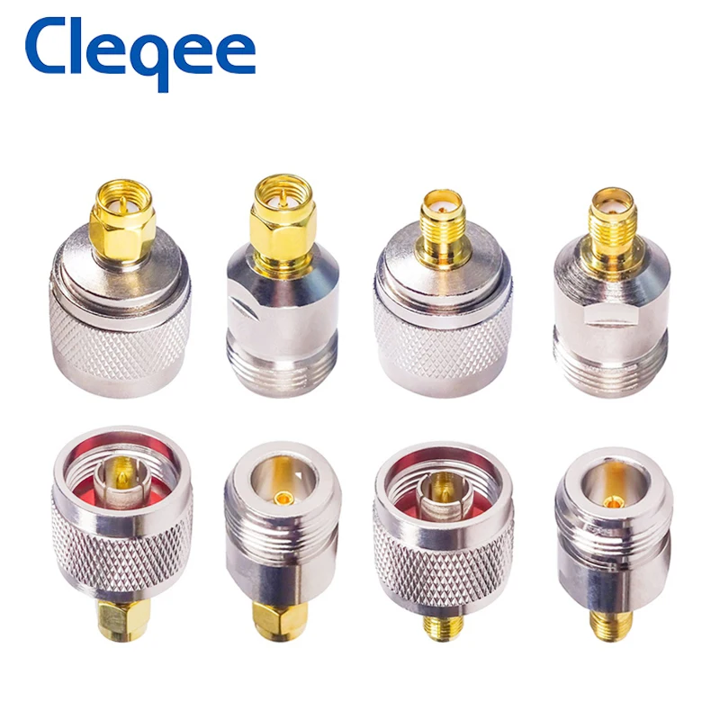 Jxsinone 2Pcs N Naar Sma Adapter N Male Naar Sma Stekker Vrouwelijke Jack Rf Connector 4 Type Test converter Snelle Verzending
